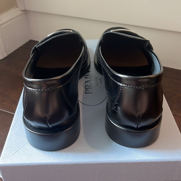 Prada Logo Loafers - Picture 6 of 10